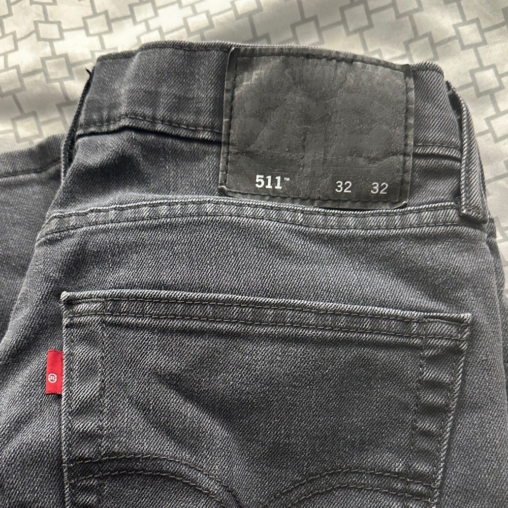 Levi's Dark Gray Jeans
